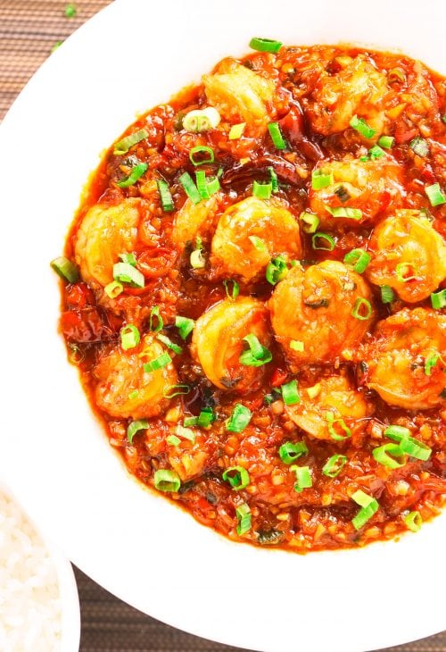 Chili Garlic Shrimp That Spicy Chick