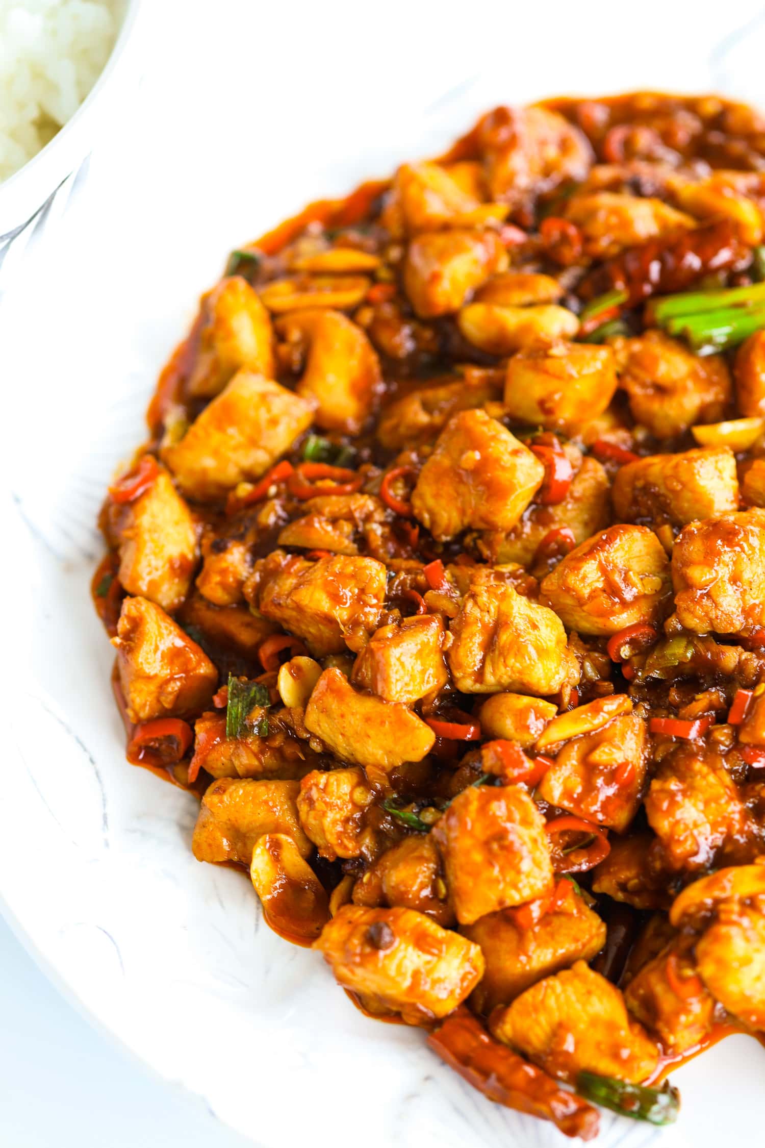spicy kung pao chicken