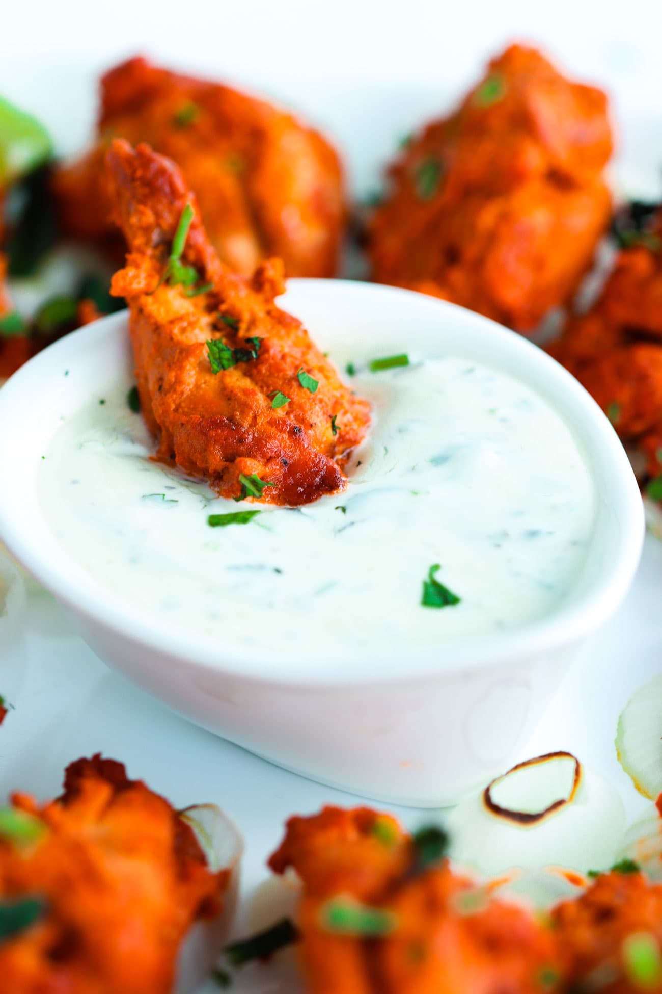 Oven Grilled Chicken Tikka Drumettes That Spicy Chick