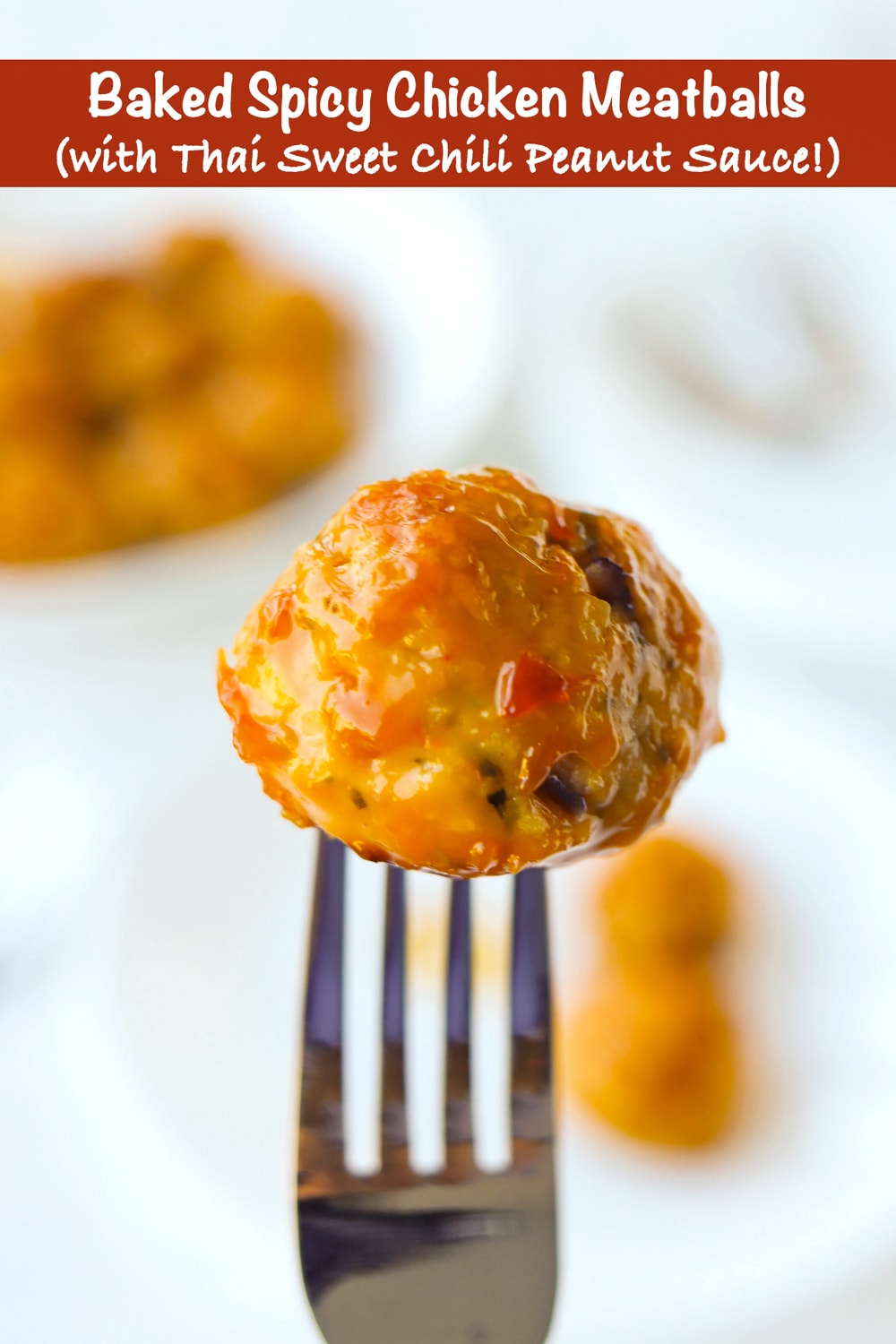 Baked Spicy Chicken Meatballs That Spicy Chick