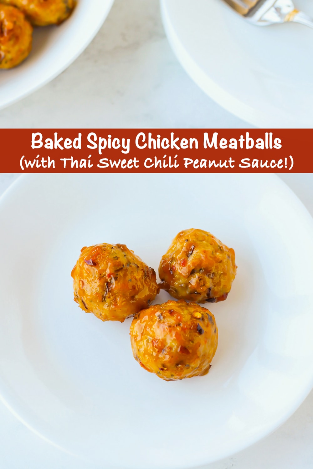 Baked Spicy Chicken Meatballs That Spicy Chick