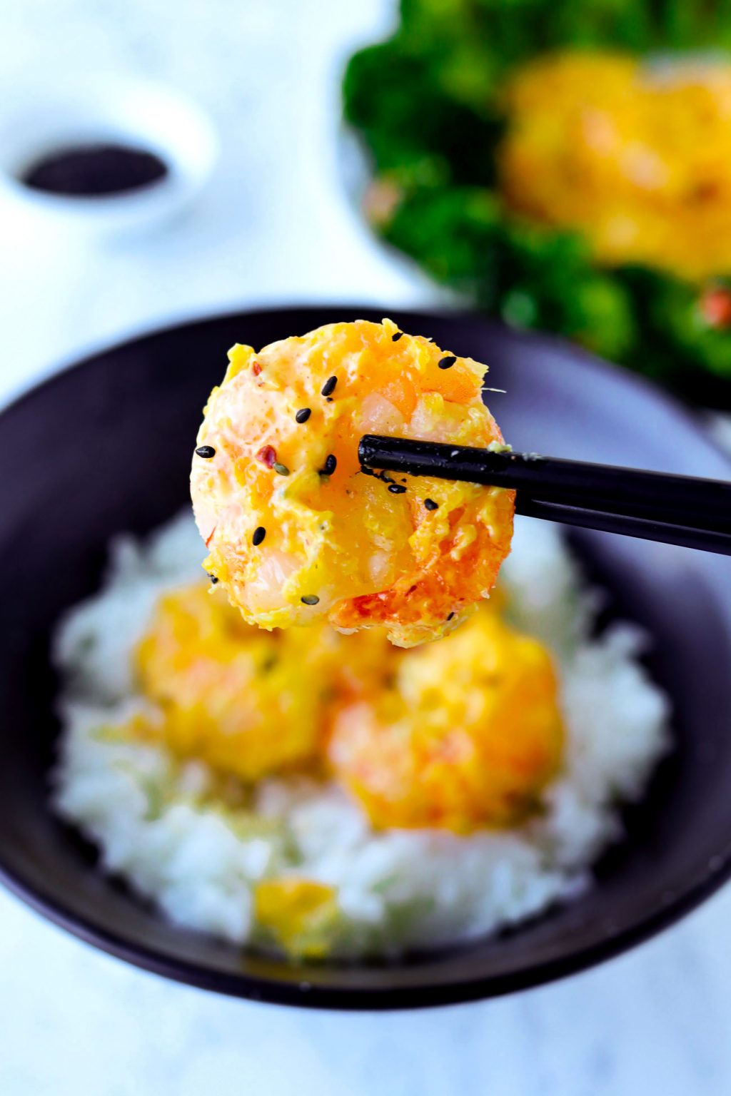 Crispy Prawns with Spicy Mango Mayonnaise That Spicy Chick
