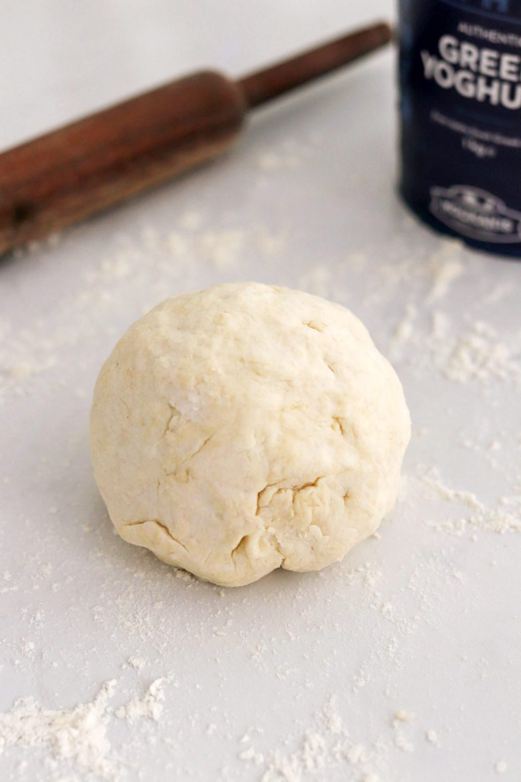 Greek Yogurt Pizza Dough (Quick & Easy + No Yeast!) That Spicy Chick