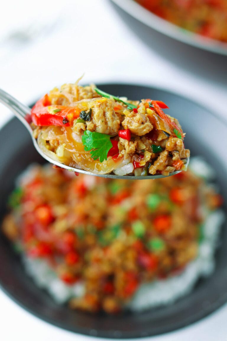 Lemongrass Pork Stirfry (Vietnameseinspired recipe!) That Spicy Chick