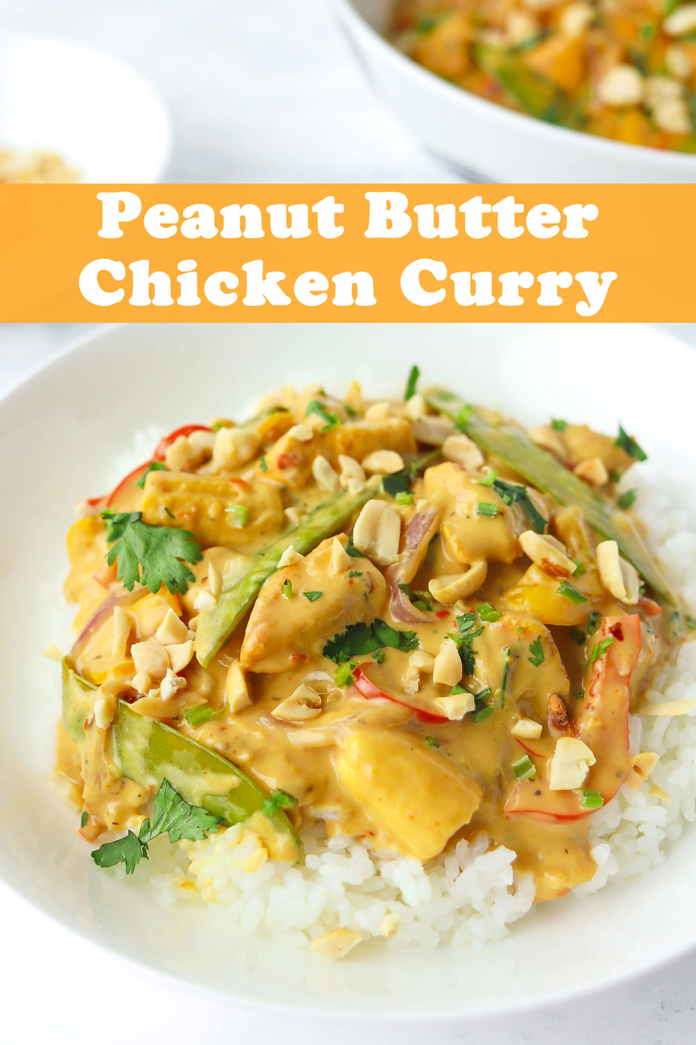 Peanut Butter Chicken Curry (weeknight quick curry!) That Spicy Chick