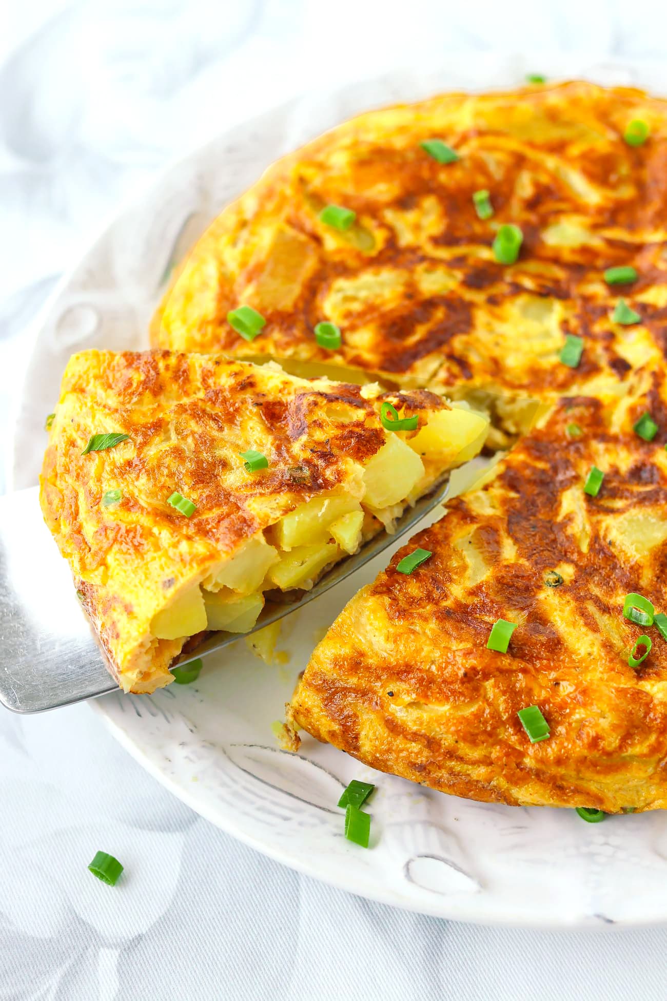 Spanish Omelette (Tortilla Española) | That Spicy Chick