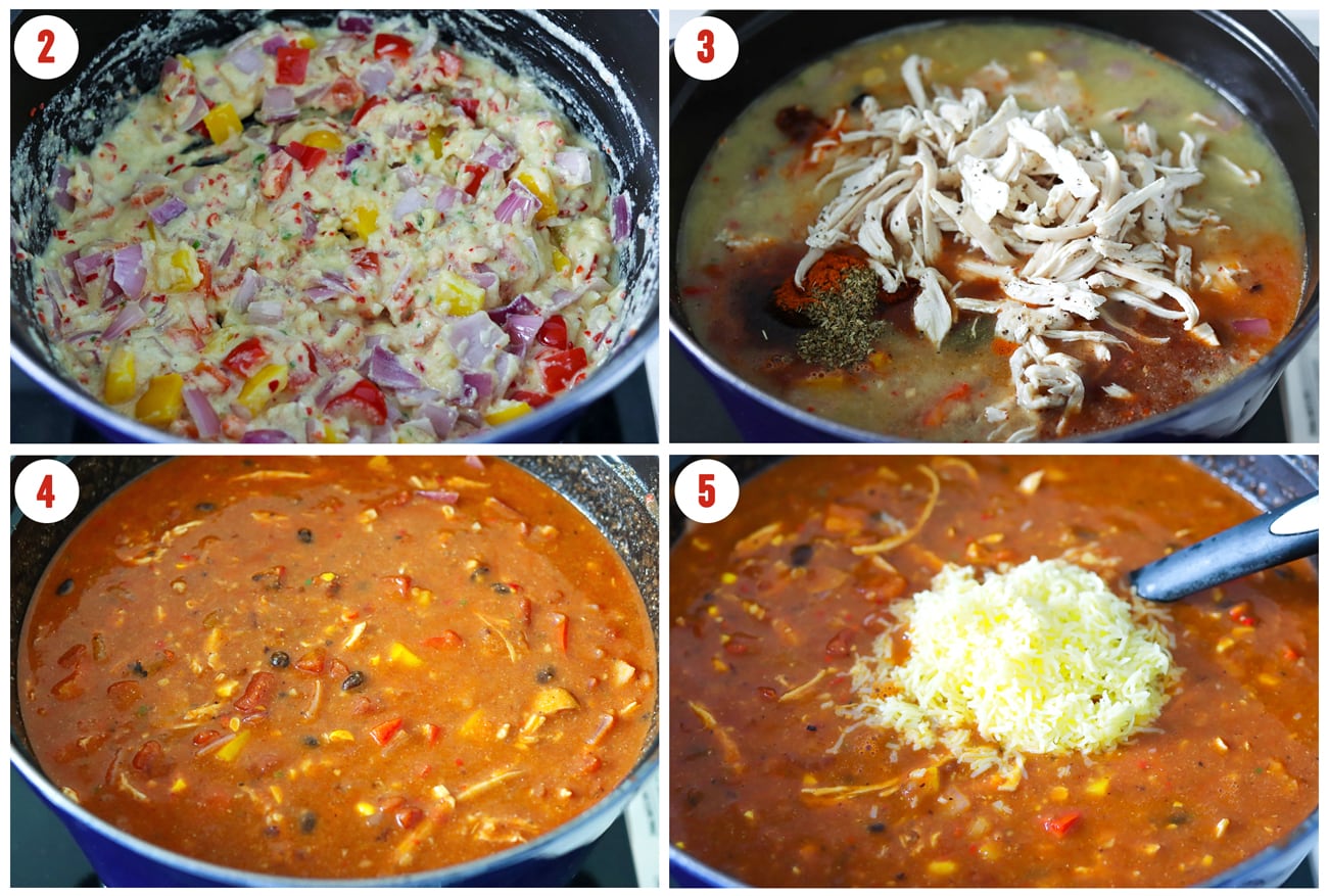 Spicy Chicken Enchilada Soup That Spicy Chick