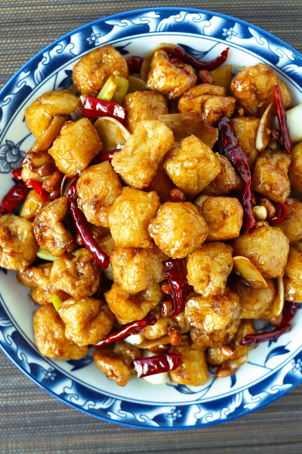 Kung Pao Tofu Puffs That Spicy Chick