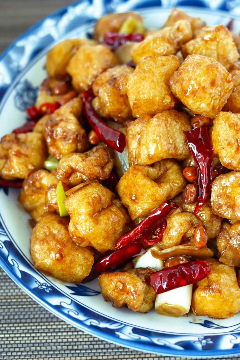 Kung Pao Tofu Puffs That Spicy Chick